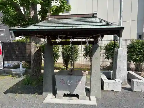 東葛西八雲神社（水神社）の手水舎