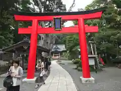 伊古奈比咩命神社の鳥居