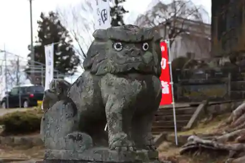 多田野本神社の狛犬