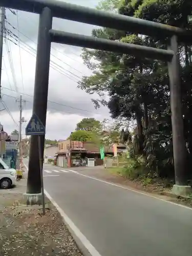 大宝八幡宮の鳥居