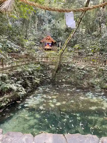 八重垣神社の庭園