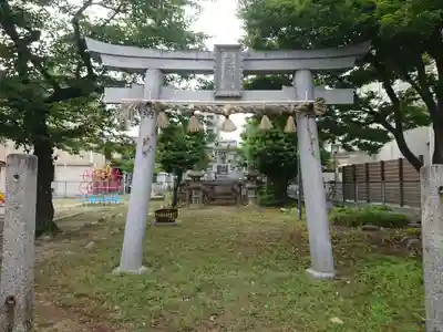 上之町神社（鳥居松町）の鳥居