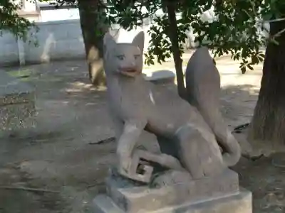 栗原氷川神社の狛犬