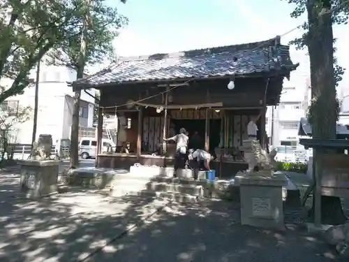 千勝浅間神社の本殿