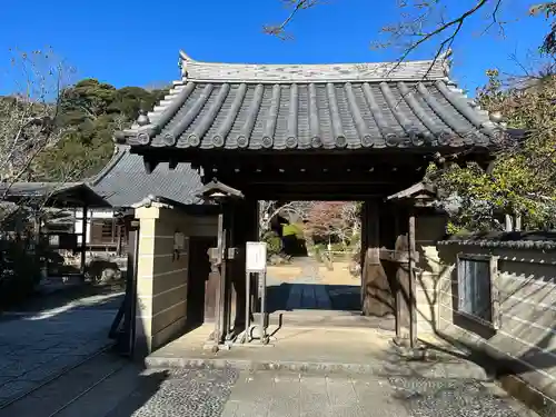 浄光明寺の山門・神門
