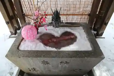 札幌諏訪神社の手水舎