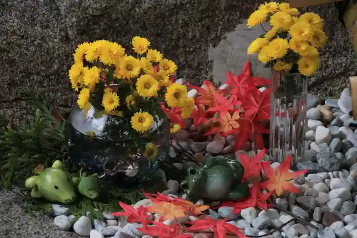 阿久津「田村神社」(郡山市阿久津町)旧社名:伊豆箱根三嶋三社の手水舎