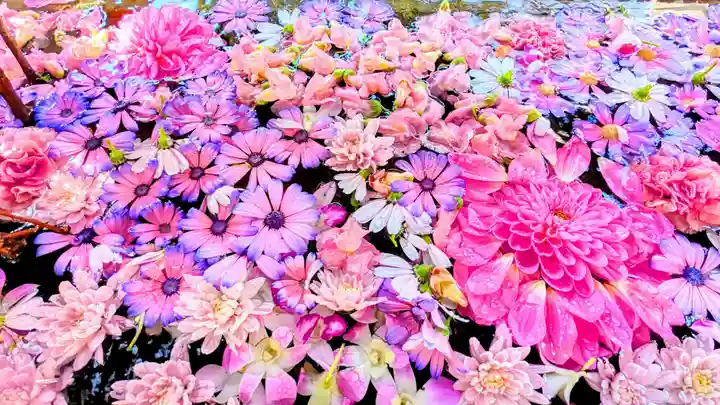 検見川神社の手水舎