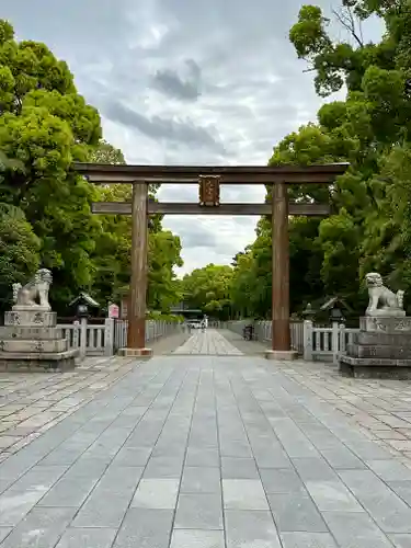 和泉國一之宮　大鳥大社の鳥居