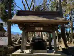 小室浅間神社の手水