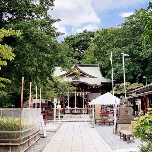 鎮守氷川神社の本殿