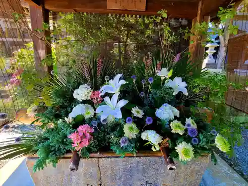 國魂神社の手水舎