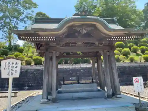 成田山新勝寺の手水舎