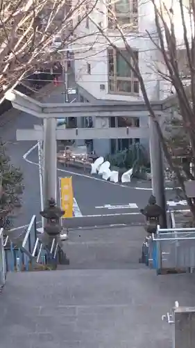 北谷稲荷神社の鳥居