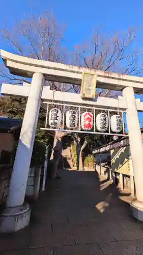 検見川神社の鳥居
