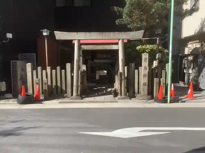 津島神社の鳥居