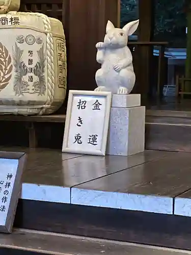 岡崎神社の狛犬