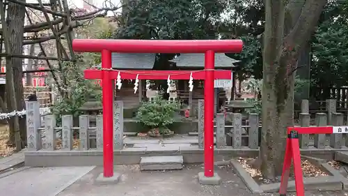 稲毛神社の鳥居