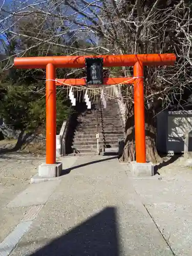 雷神社の鳥居