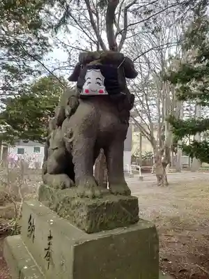 北広島市総鎮守 廣島神社の狛犬