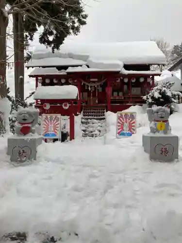 鹿角八坂神社の本殿