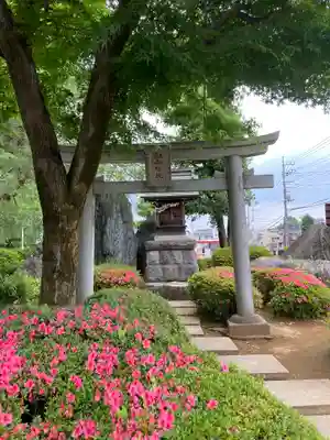 白山神社の鳥居