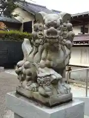 神鳥前川神社の狛犬