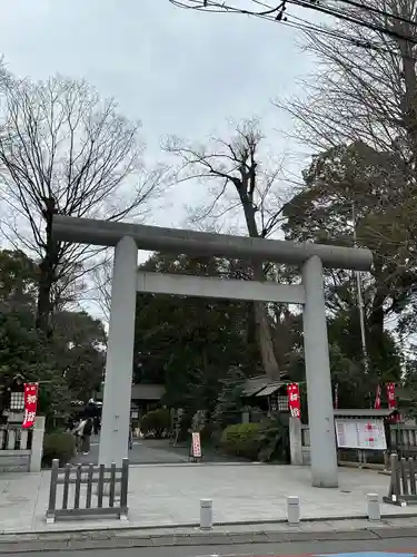 阿佐ヶ谷神明宮の鳥居