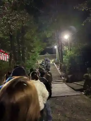 多太神社の初詣