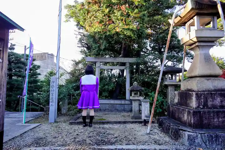 平坂熊野神社の鳥居