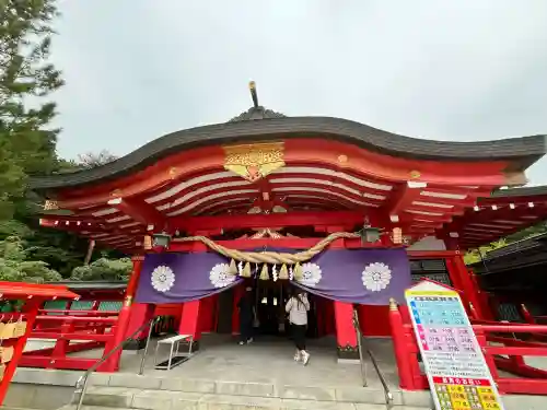 宮城縣護國神社の本殿・本堂