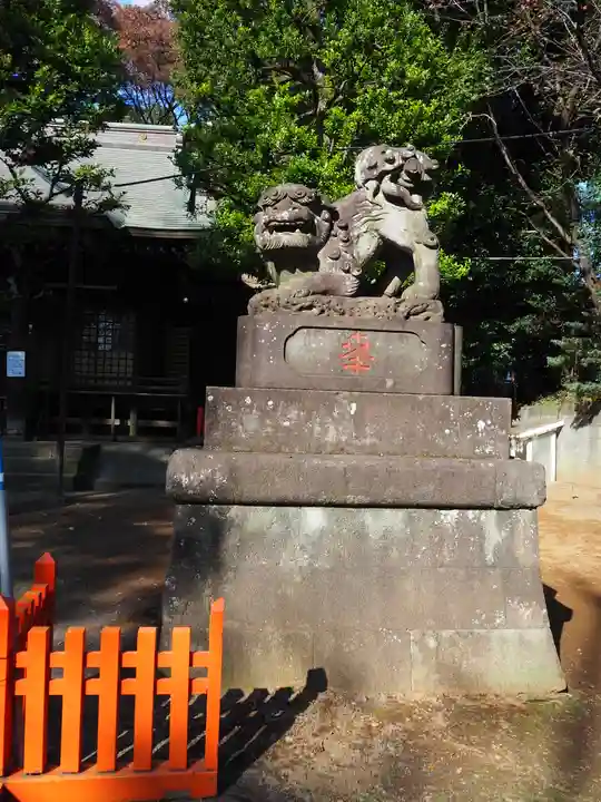 八幡神社の狛犬