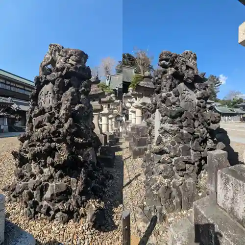 成田山新勝寺の狛犬