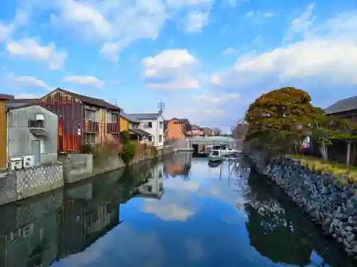 桑名宗社（春日神社）の周辺
