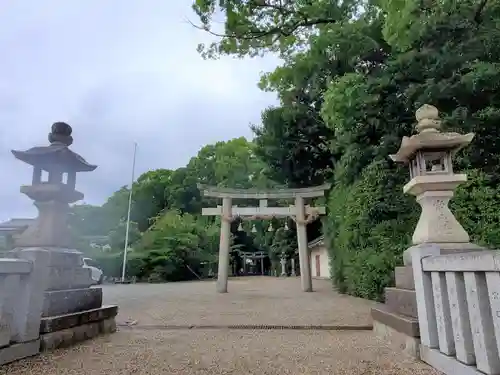 鴨神社の鳥居