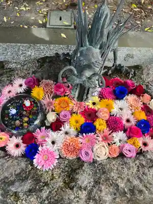 彌都加伎神社の手水舎