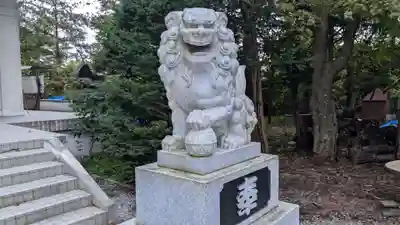 南豪神社の狛犬