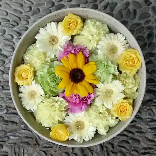 帯廣神社の手水舎