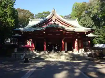 世田谷八幡宮の本殿・本堂