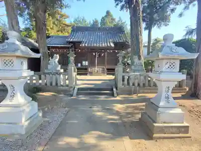 浅沼八幡宮の本殿・本堂