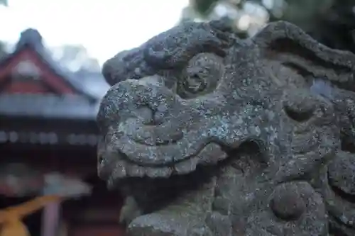 中氷川神社の狛犬