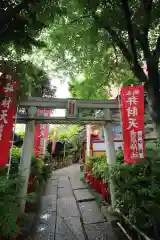 吉原弁財天本宮（吉原神社奥宮）の鳥居