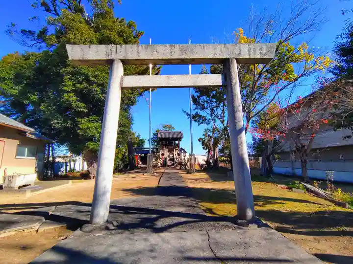水除神社の鳥居
