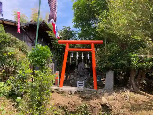 横浜御嶽神社の鳥居