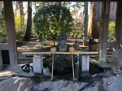 所澤神明社の手水舎