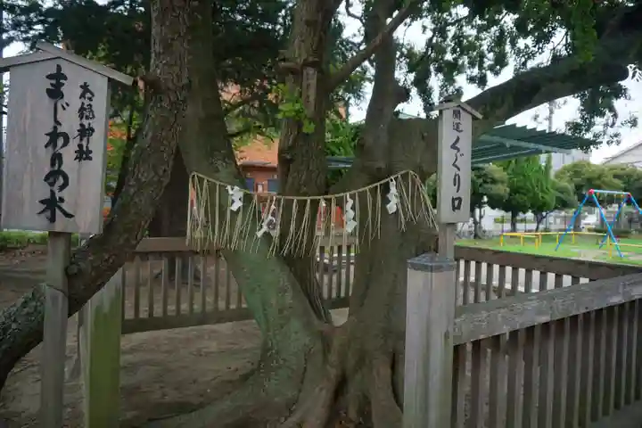 湊新田胡録神社の自然