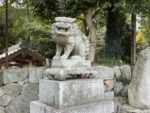 椿神社の狛犬