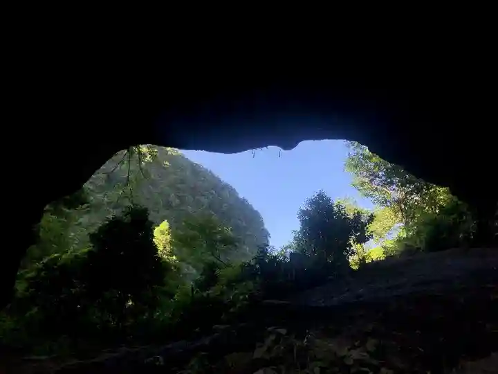 上色見熊野座神社の自然