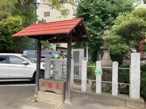 中原八幡神社の手水