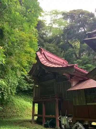 谷上神社の本殿